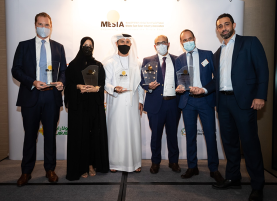 www.lehu.com Al Dhafra Photovoltaic Project Wins a MESIA Annual Award